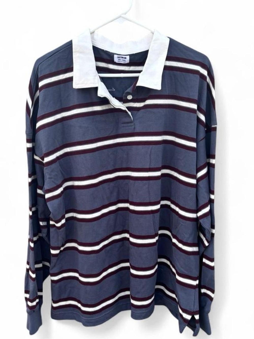 Cotton on rugby shirt